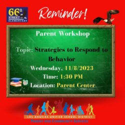 Parent Workshop