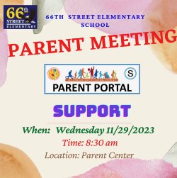 Parent Portal Support